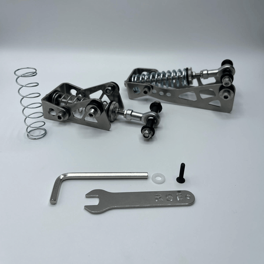 Overview of the Race Sim Engineering clutch and throttle upgrade kit for the Fanatec CSL Pedals