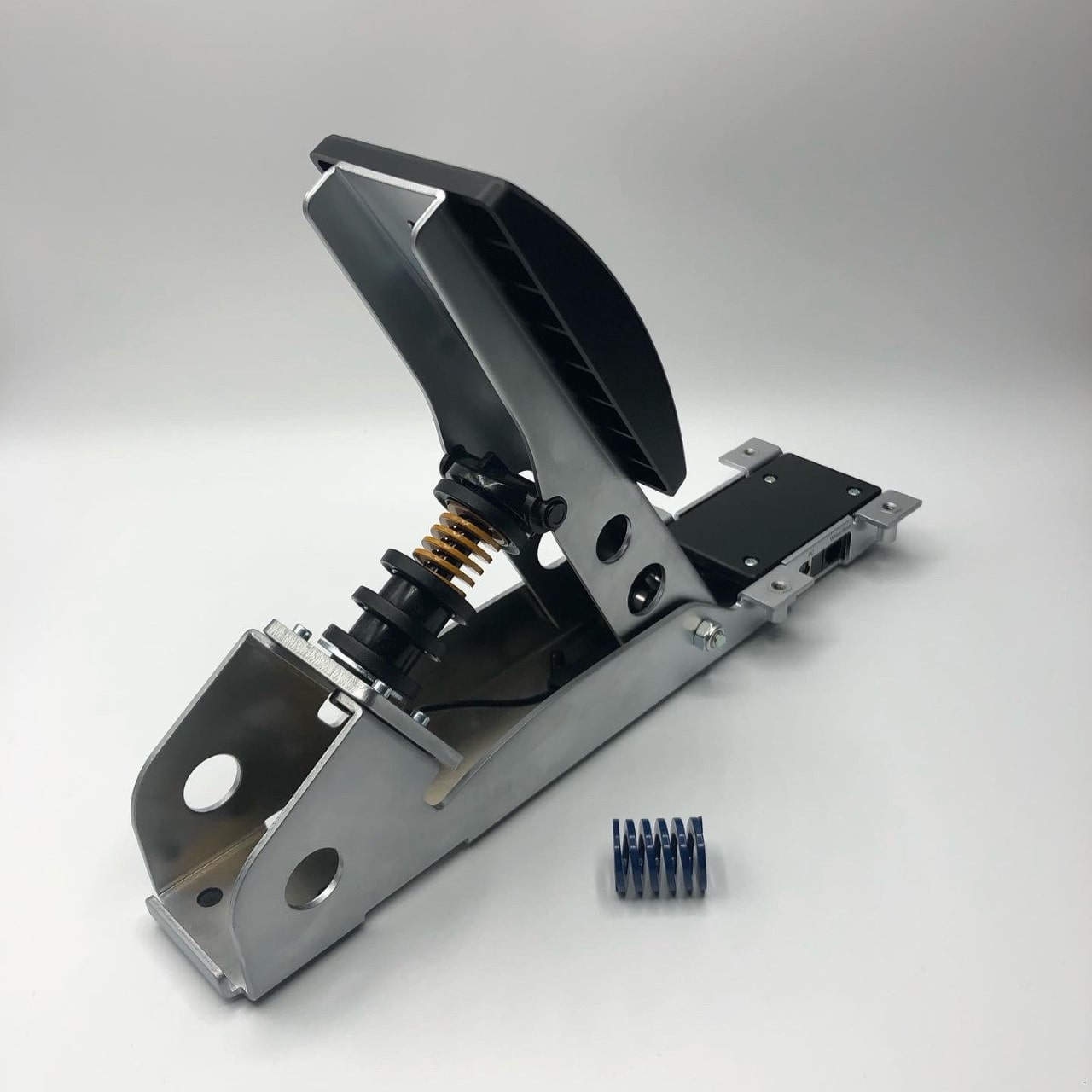 Race Sim Engineering brake upgrade kit installed on the Fanatec CSL Pedals load cell